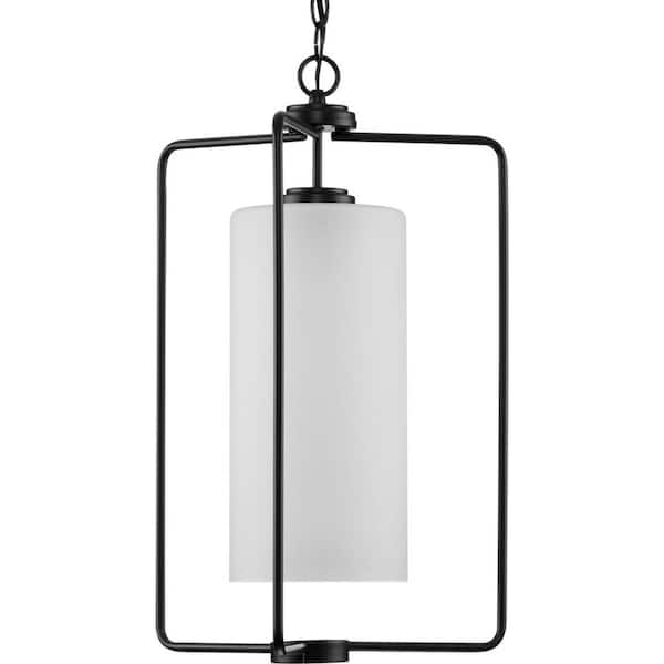 Progress Lighting Merry Collection 9-Light Matte Black Transitional Chandelier Light