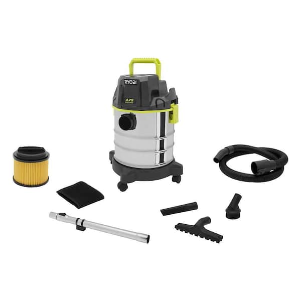 RYOBI Wet Dry Vacuum 18-Volt 3 Gal Accessory-Storage Tool Only 