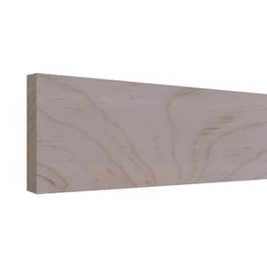 0.5 in. D x 5.5 in. W x 24 in. L Unfinished Natural Soft Maple Wood Board