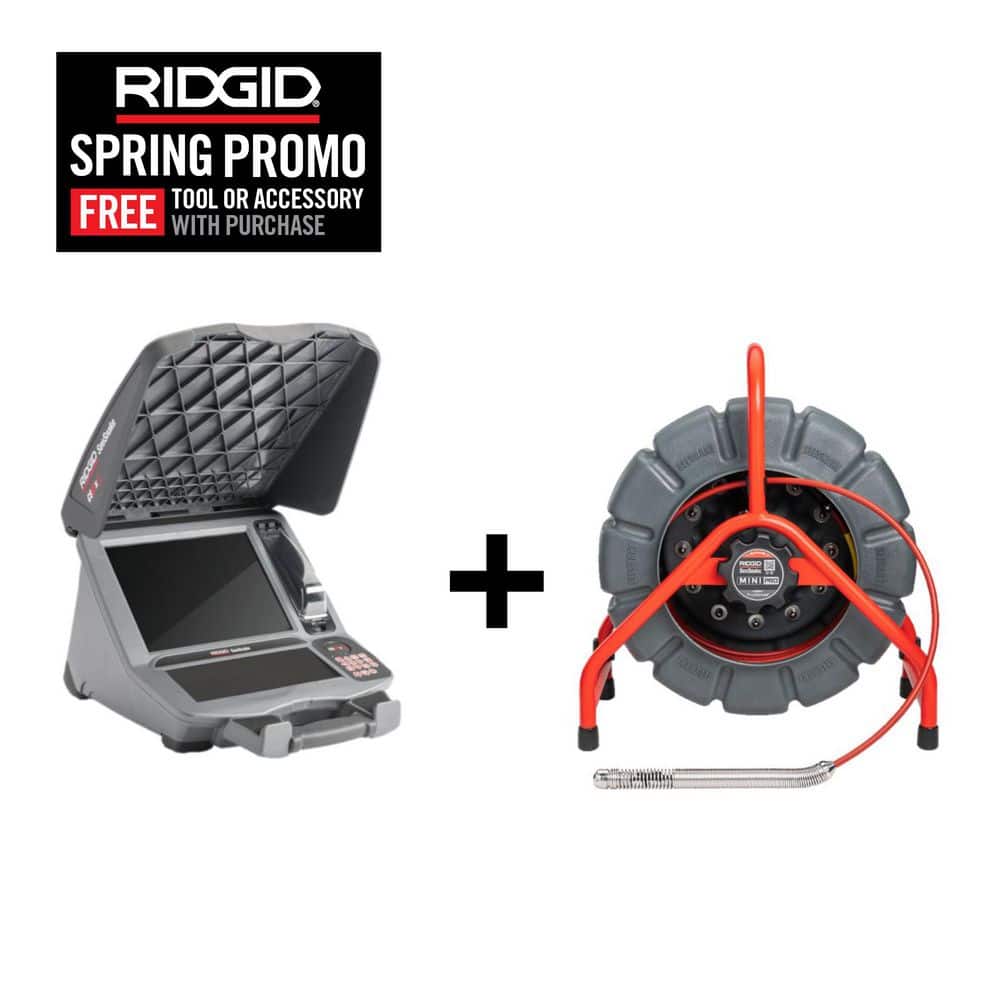 RIDGID SeeSnake Mini Pro Sewer Camera Inspection Reel (200 ft