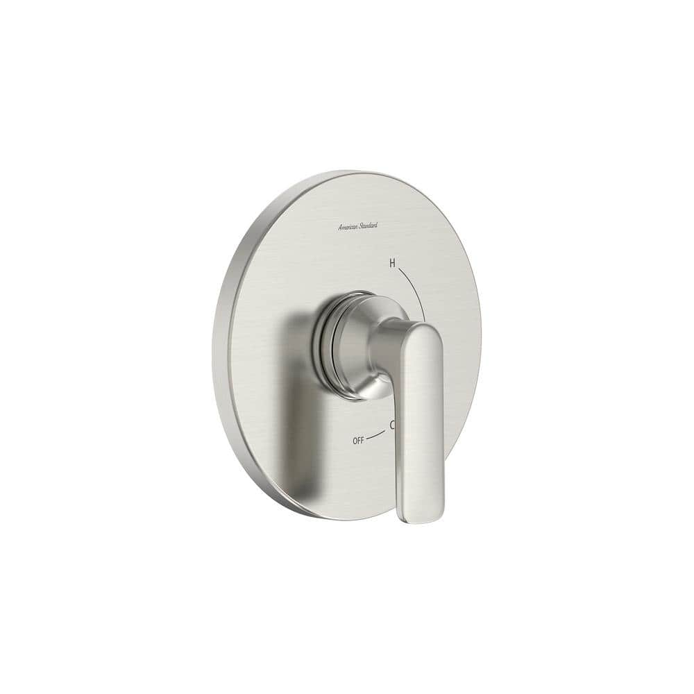 American Standard Aspirations Single-Handle Wall Mount Valve Trim in Brushed Nickel (Valve Not Included)