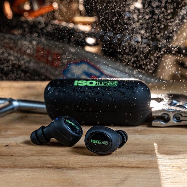 ISOtunes Black FREE 2.0 Bluetooth Hearing Protection Earbuds, 25