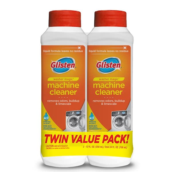 Glisten Washer Magic Washing Machine Cleaner 12oz Bottle WM0612