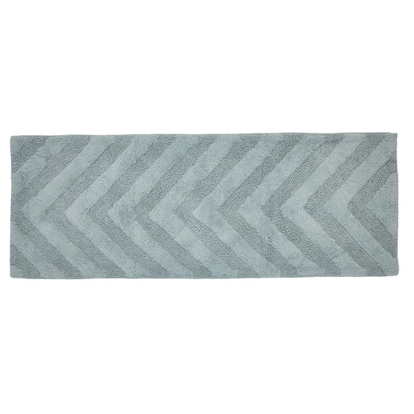 20x34 Antimicrobial Bath Mat Washed Black - Threshold™