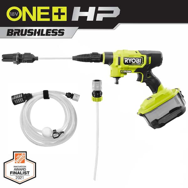 RYOBI ONE+ HP 18V Brushless EZClean 600 PSI 0.7 GPM Cordless Cold Water Power Cleaner (Tool Only)