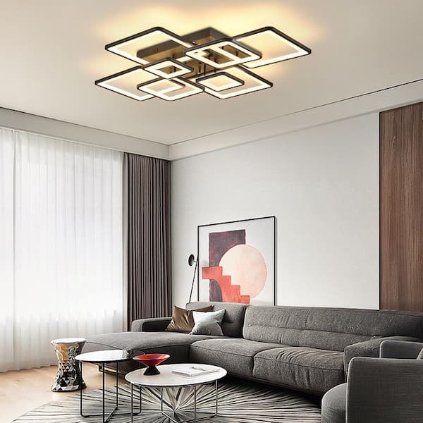 Flush lounge hot sale ceiling lights