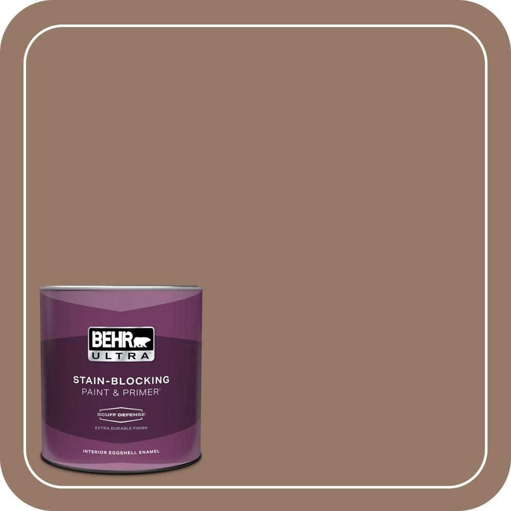1 qt. #BXC-73 True Walnut Extra Durable Eggshell Enamel Interior Paint & Primer price history on PriceWatchPro