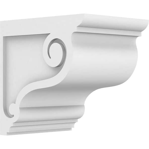 Ekena Millwork Standard 7 in. W x 10 in. H x 10 in. D Signature Urethane Polyurethane Corbel