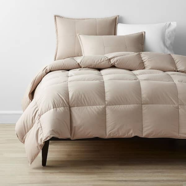 LaCrosse Light Warmth Feather Tan Twin Down Comforter