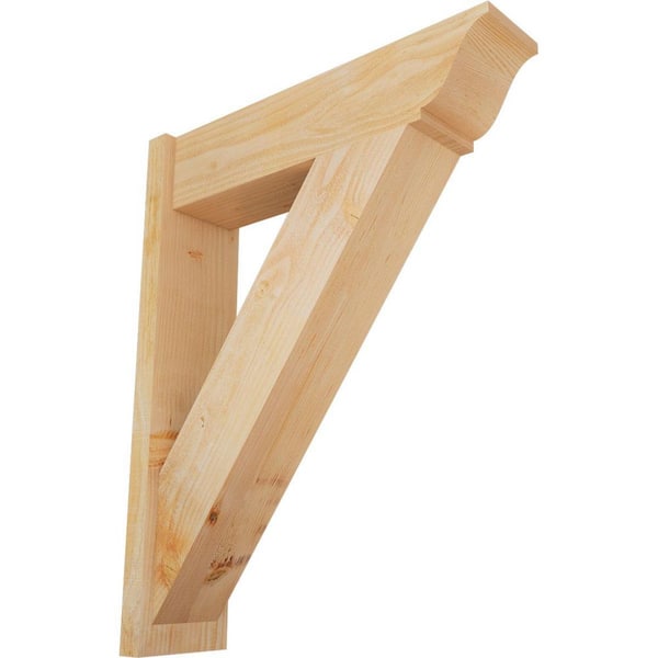 8 in. x 38 in. x 30 in. Traditional Rough Sawn Douglas Fir Outlooker