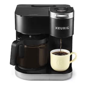 12- Cup K-Duo Programmable Single Serve Fully Automatic Coffee Maker, Drip Coffee Machine, Black