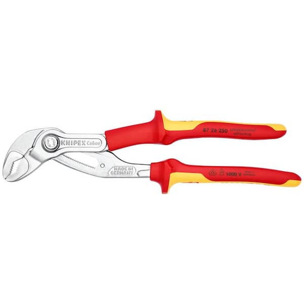 10 in. Cobra Water Pump Pliers-1000V Insulated