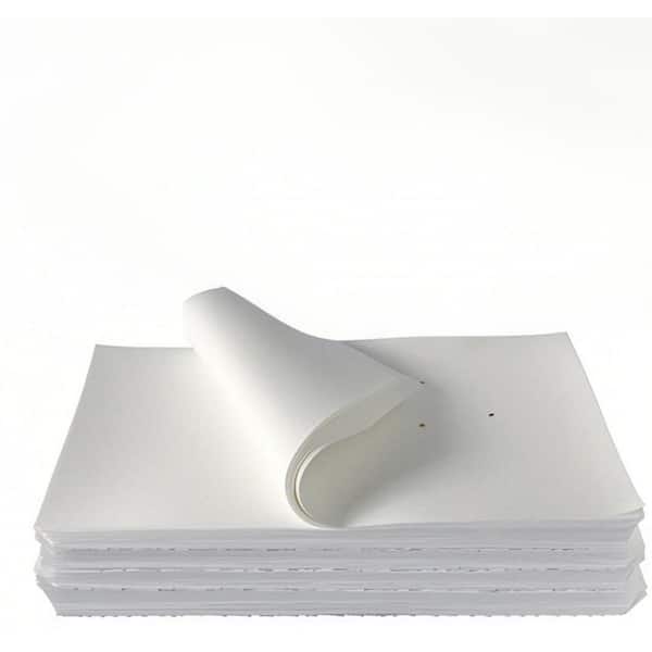100-Piece Bird Cage Liner Papers, Disposable Cage Paper Liners, Mat Accessories for Pet Bird, White