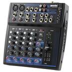 Compact 8-Channel Bluetooth Audio Mixer