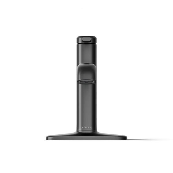 KOHLER Ashan Single Hole Single-Handle Bathroom Faucet in Matte Black