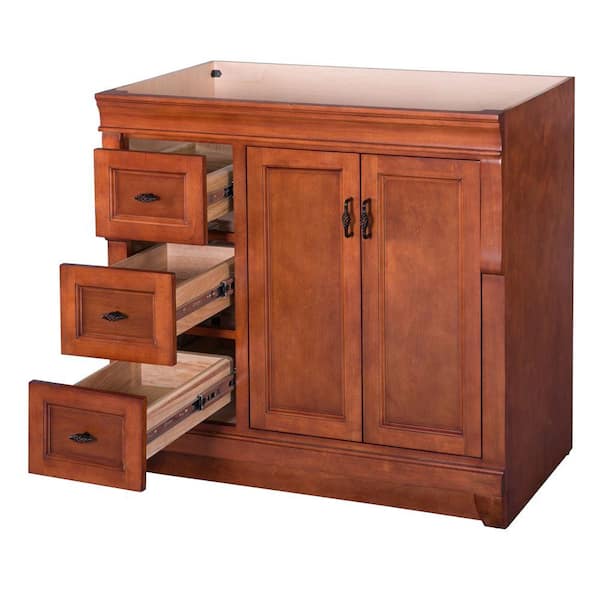 W Bath Vanity Cabinet Only, 36 Bathroom Vanity With Drawers On Left
