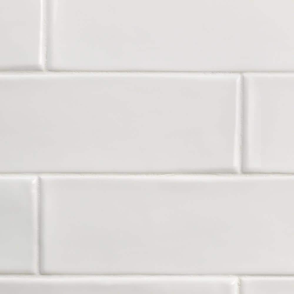 Dove Gray 3'' x 12'' Polished Ceramic Subway Tile