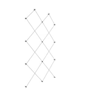 60 in. W x 96 in. H Diamond Pattern Wire Trellis