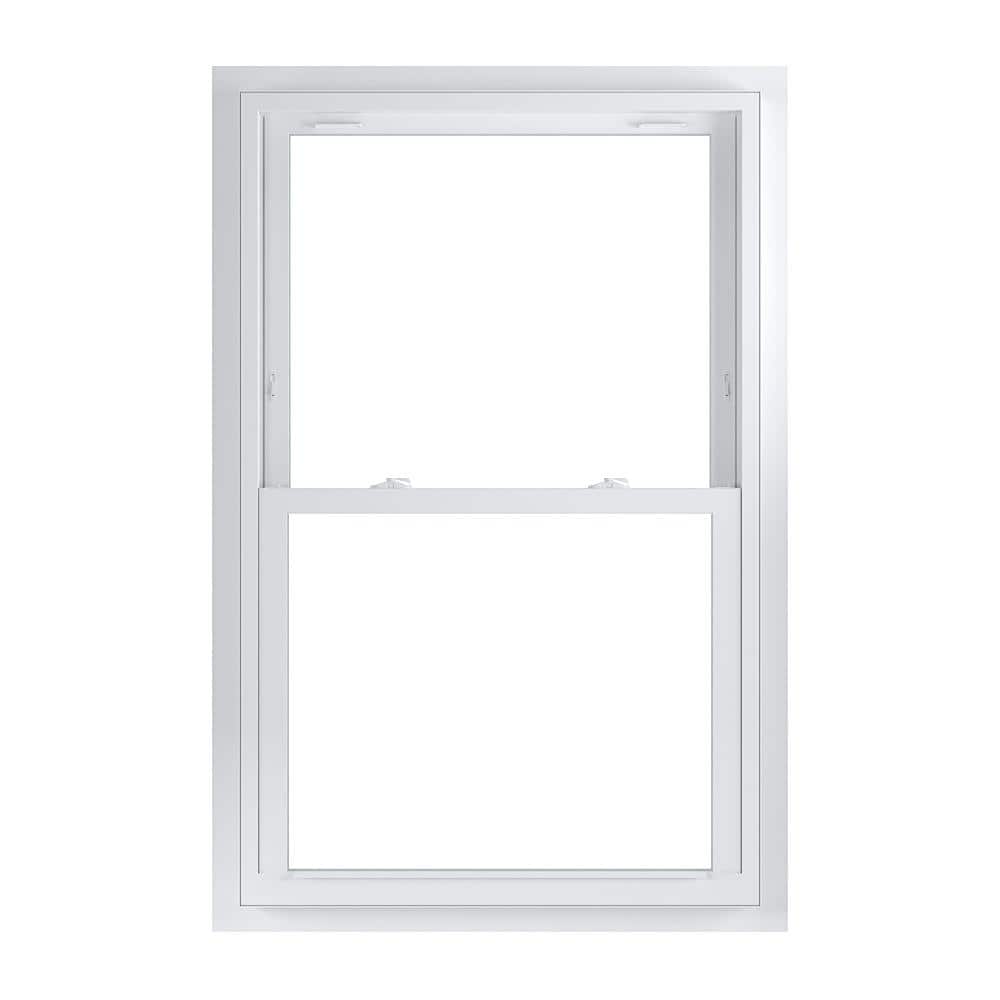 33.75 in. x 52.75 in. 70 Series White Double Hung Low-E Argon Glass Vinyl F