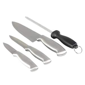 Granite Stone Diamond Nutri Blade 12-Piece Stainless Steel High-Grade Knife  Set in Black 8071 - The Home Depot