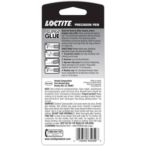 Loctite Precision Pen 4g Gel Super Glue 2066118 - The Home Depot