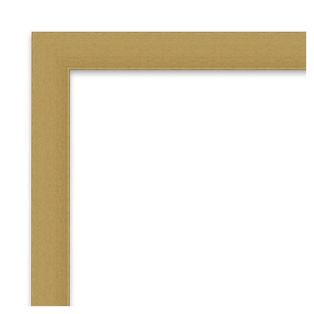 Grace Brushed Gold 8x10 Polystyrene Wall Picture Frame