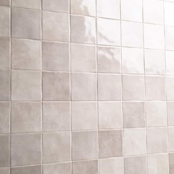 MSI Lakeview Sterling 5 in. x 5 in. Glossy Ceramic Wall Tile