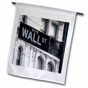 Signs 1 ft. x 1-1/2 ft. Wall Street Flag
