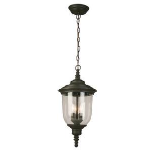 Pinedale Matte Bronze 3-Light Hanging Light