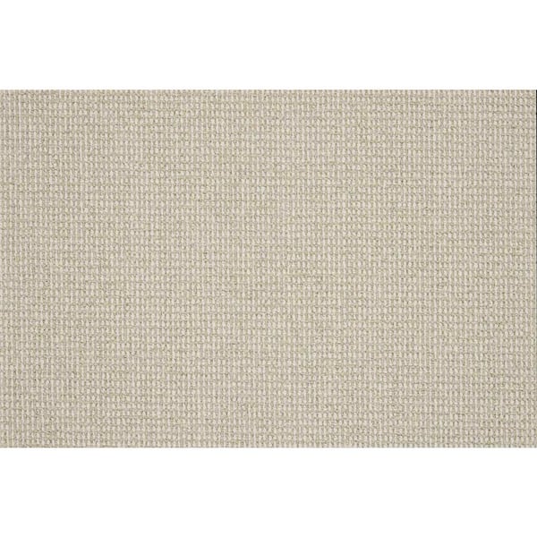 Natural Harmony Sand Harbor - Meadow/Ivory - Green 12 ft. 27 oz. Wool ...