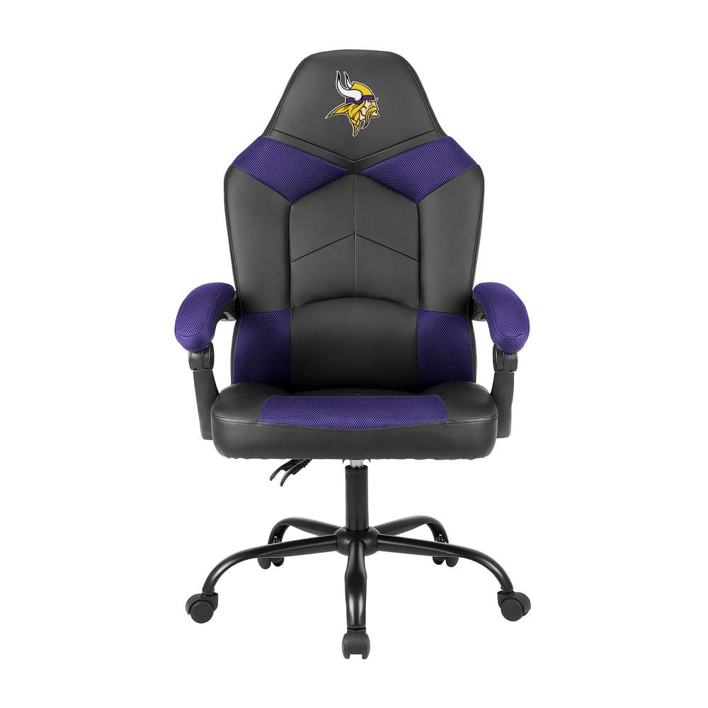 IMPERIAL Minnesota Vikings Black Polyurethane Oversized Office Chair