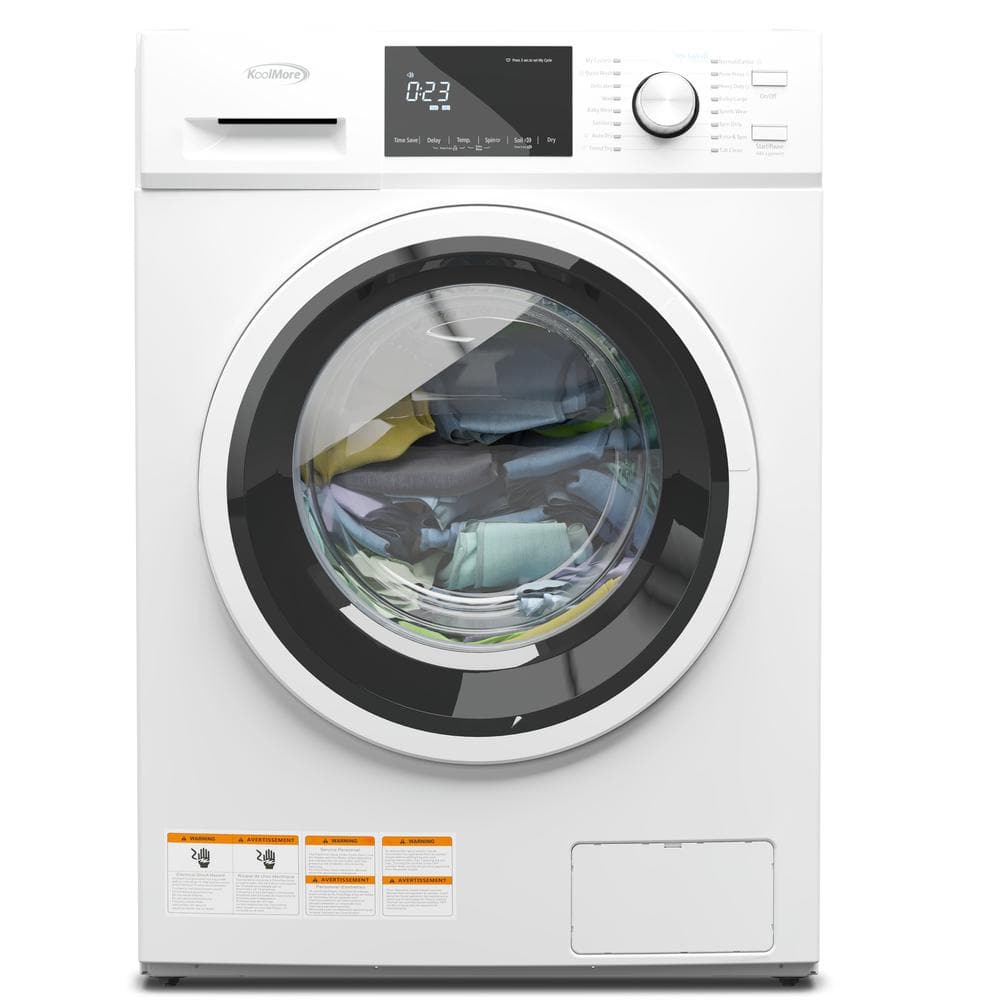 Koolmore 2.7 cu. ft. All-in-One Washer and Dryer Combo in White