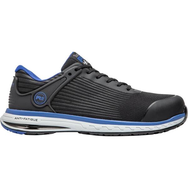 Timberland PRO Men's Drivetrain EH Athletic Low Work Shoe - Composite Black/BlueSize 8W