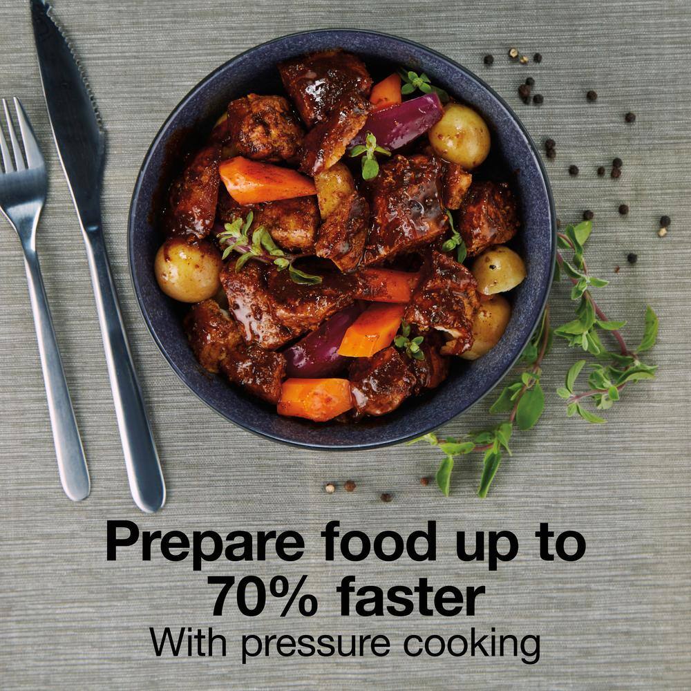 Stainless Steel 3 Quart Multi-Function Pressure Cooker