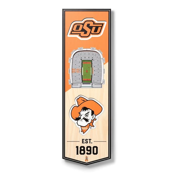 Oklahoma State Cowboys OSU Logo Large Grommet Banner Flag