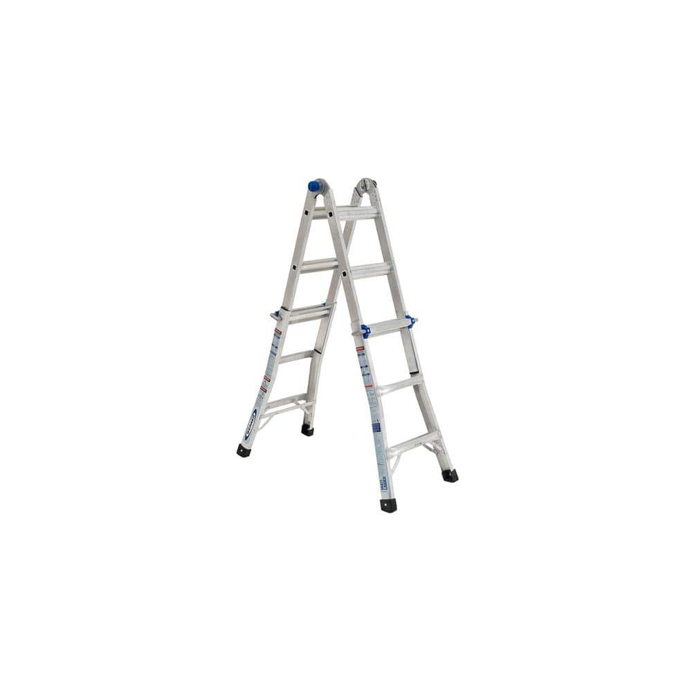 Telesteps Folding Ladder - 7' Tall - 11' Reachable Height - 250 lbs  Telesteps RV Ladders TE27FR