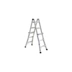 14 ft. Reach Aluminum Telescoping Multi-Position Ladder with 300 lbs. Load Capacity Type IA Duty Rating