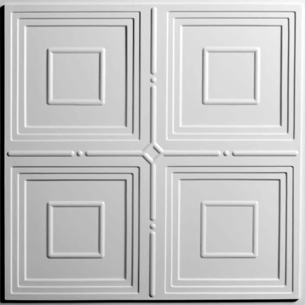 Jackson White 2 ft. x 2 ft. Lay-in or Glue-up Ceiling Panel (Case of 6) price history on PriceWatchPro
