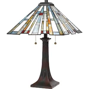 Maybeck 24.75 in. Valiant Bronze Table Lamp