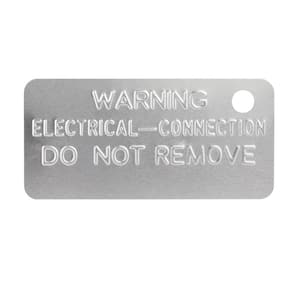 Electrical Ground Code Tag