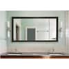 Oversized Rectangle Black Classic Mirror (68.5 in. H x 33.5 in. W ...