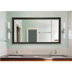 Oversized Rectangle Black Classic Mirror (68.5 in. H x 33.5 in. W)