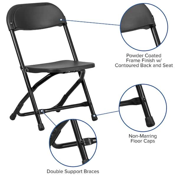 Kids double folding store chair