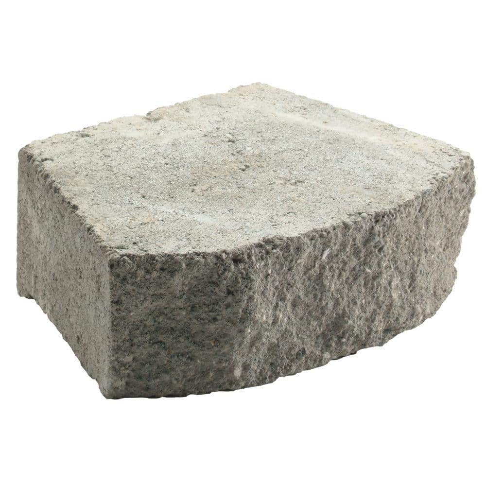 4 in. x 12 in. Gray Concrete Garden Wall Block M0404COTA001