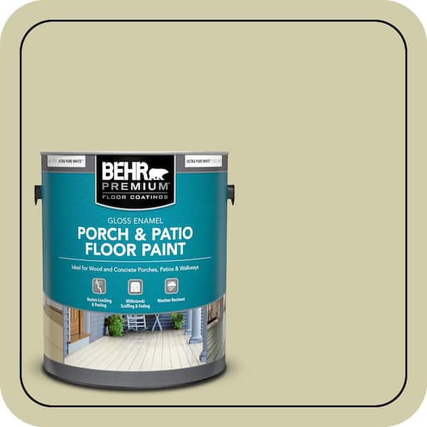 1 gal. #S340-3 Hybrid Gloss Enamel Interior/Exterior Porch and Patio Floor Paint