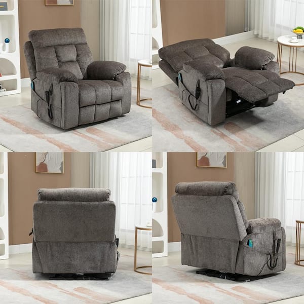 YOFE Oversized Flagship Dual Motor 180° Lying Flat Gray