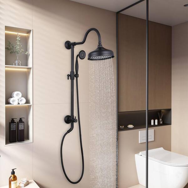 Pfister Kenzo Matte Black 1-Spray Handheld Shower 1.8-GPM (6.8-LPM) Pfister Kenzo Matte Black 1-Spray Handheld Shower 1.8-GPM (6.8-LPM)