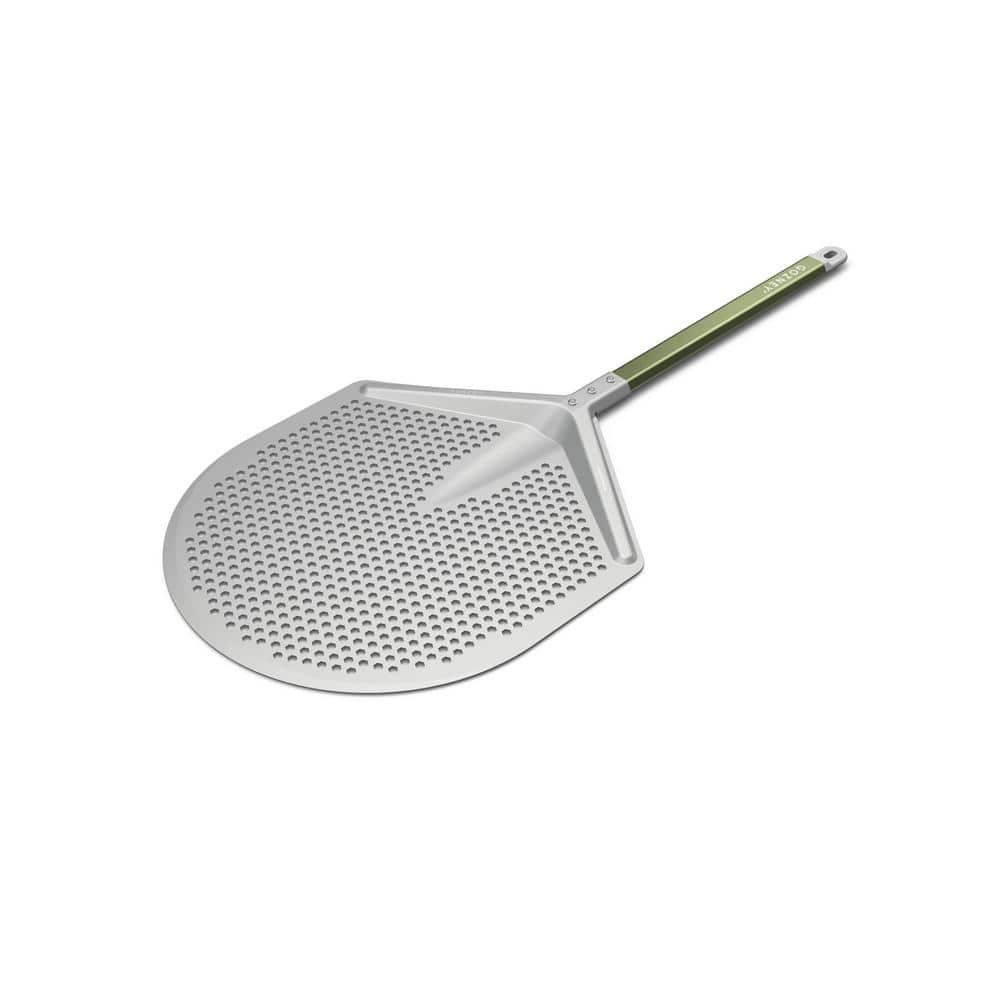 Gozney Large Silver Aluminum Pizza Peel for 14" Pizzas