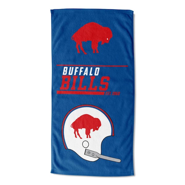 THE NORTHWEST GROUP NFL Bills 40 Yard Dash Legacy Cotton/Polyester Blend Printed Multicolor Beach Towel