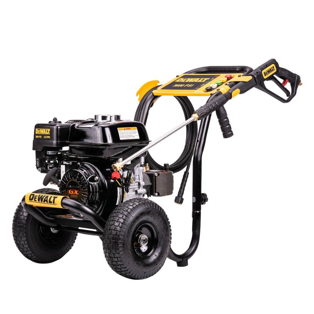 DEWALT 3600 PSI at 2.5 GPM Honda GX200 with AAA Triplex Pump Cold Water Professional Gas Pressure Washer DXPW3625 The Home Depot